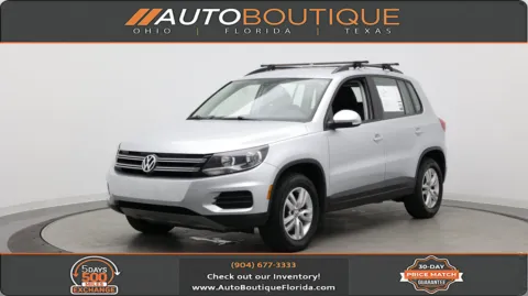 Silver 2016 Volkswagen Tiguan S for sale in Jacksonville, FL