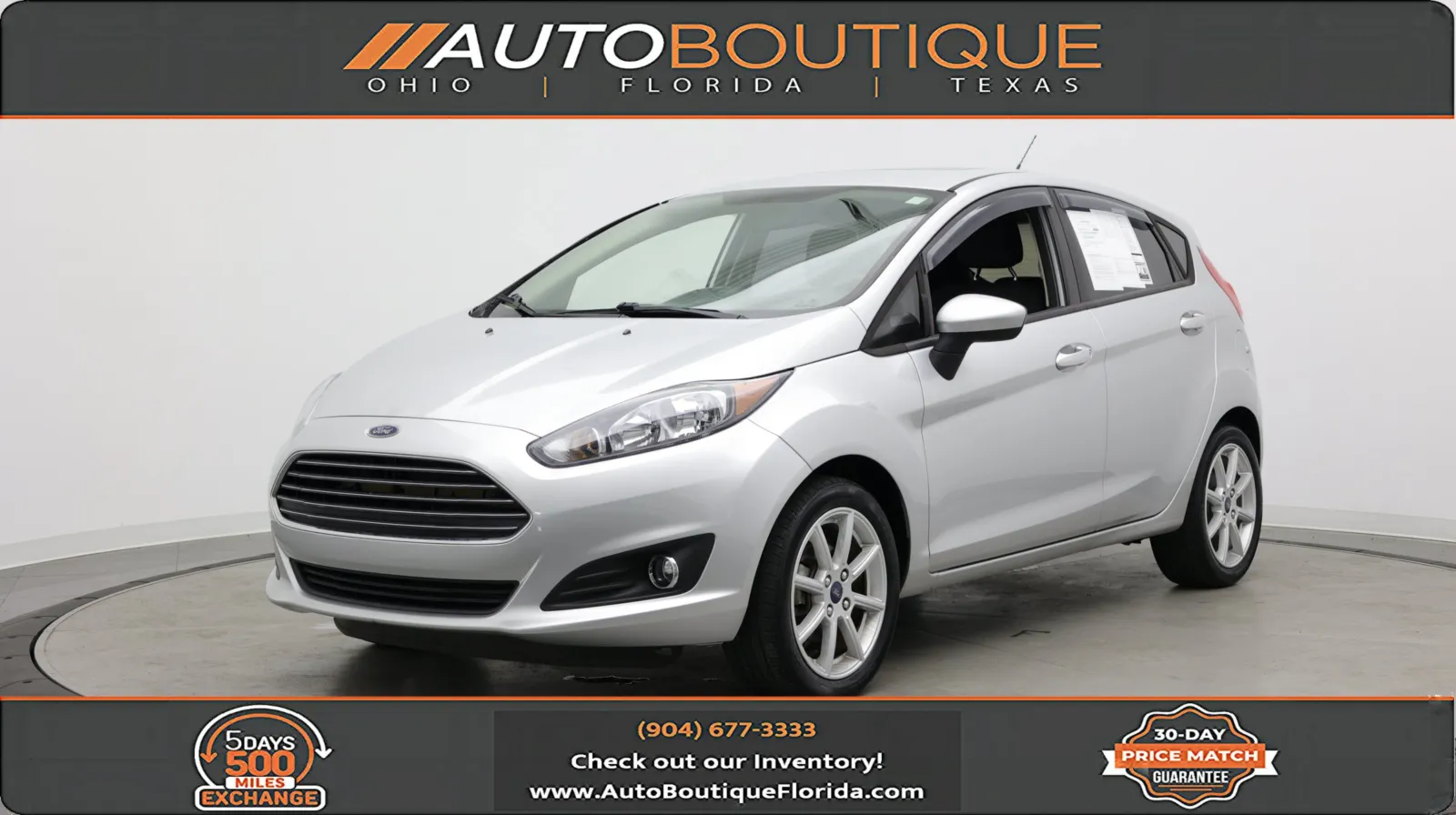 Silver 2019 Ford Fiesta SE for sale in Jacksonville, FL