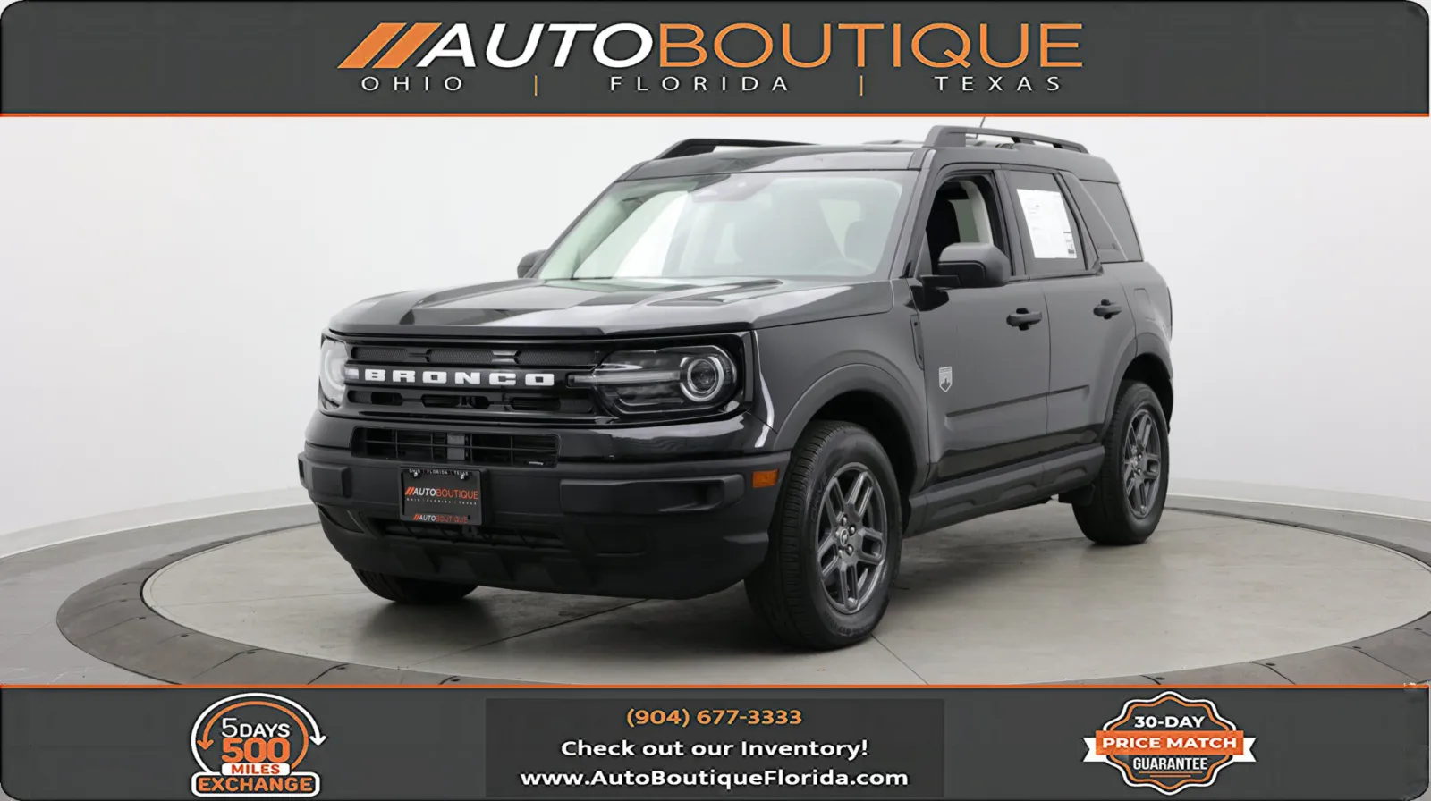 Black 2025 Ford Bronco Sport Big Bend for sale in Jacksonville, FL