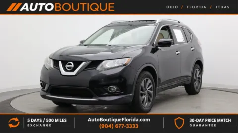 Black 2016 Nissan Rogue SL for sale in Jacksonville, FL