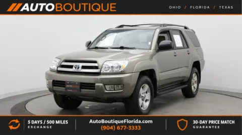 Gray 2005 Toyota 4Runner SR5 for sale in Jacksonville, FL