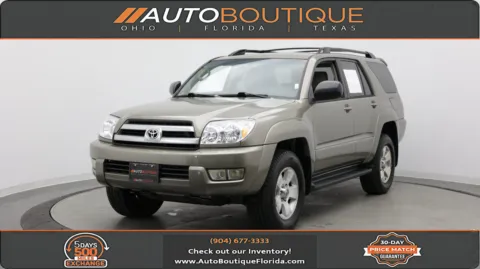 Gray 2005 Toyota 4Runner SR5 for sale in Jacksonville, FL