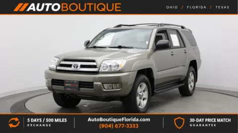 Gray 2005 Toyota 4Runner SR5 for sale in Jacksonville, FL