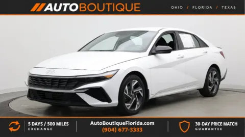 White 2025 Hyundai Elantra SEL Sport for sale in Jacksonville, FL