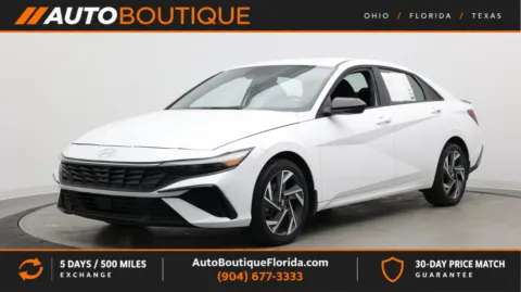 White 2025 Hyundai Elantra SEL Sport for sale in Jacksonville, FL