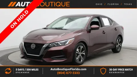Red 2020 Nissan Sentra SV for sale in Jacksonville, FL