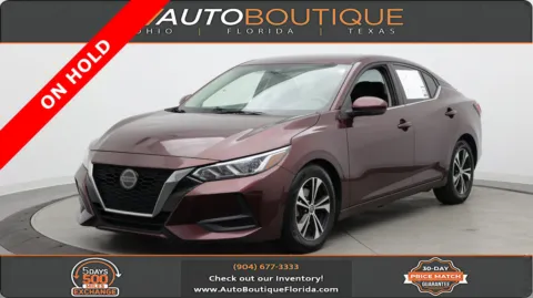 Red 2020 Nissan Sentra SV for sale in Jacksonville, FL