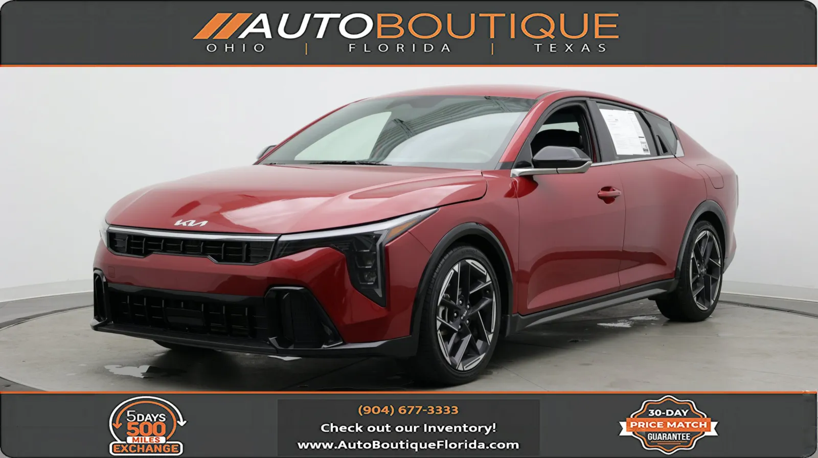 Red 2025 Kia K4 GT-Line for sale in Jacksonville, FL