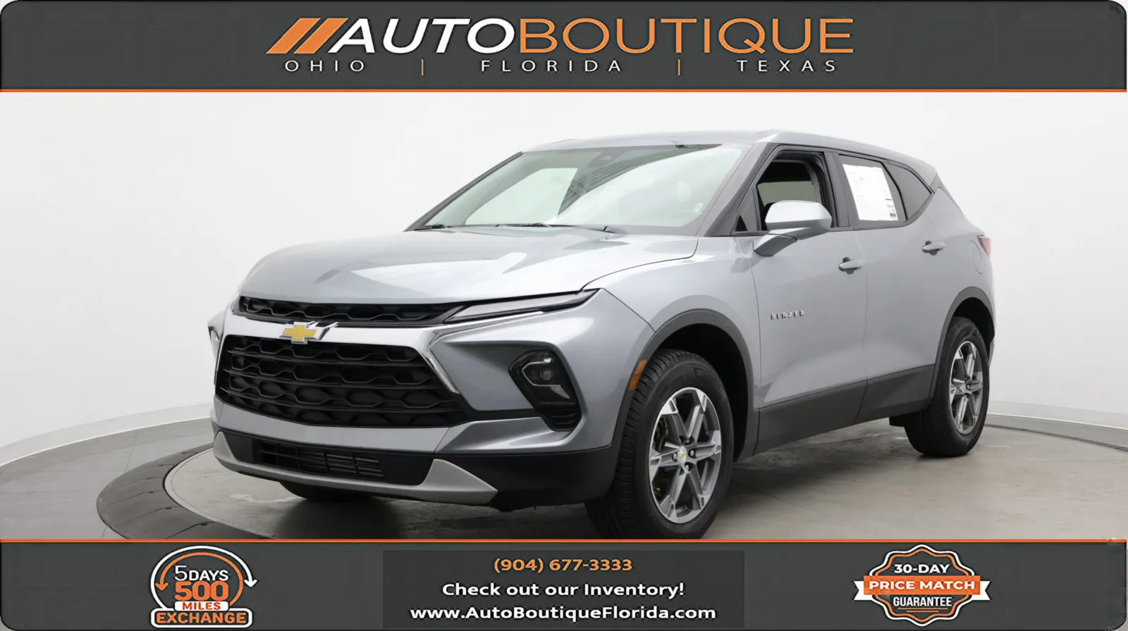 Gray 2025 Chevrolet Blazer LT for sale in Jacksonville, FL