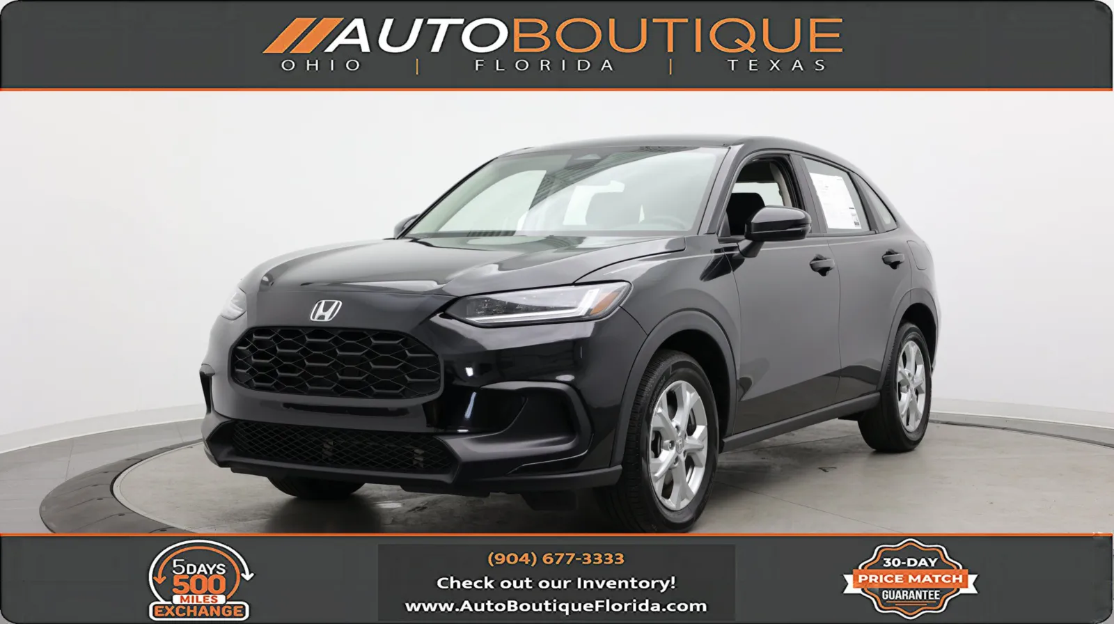 Black 2025 Honda HR-V LX for sale in Jacksonville, FL