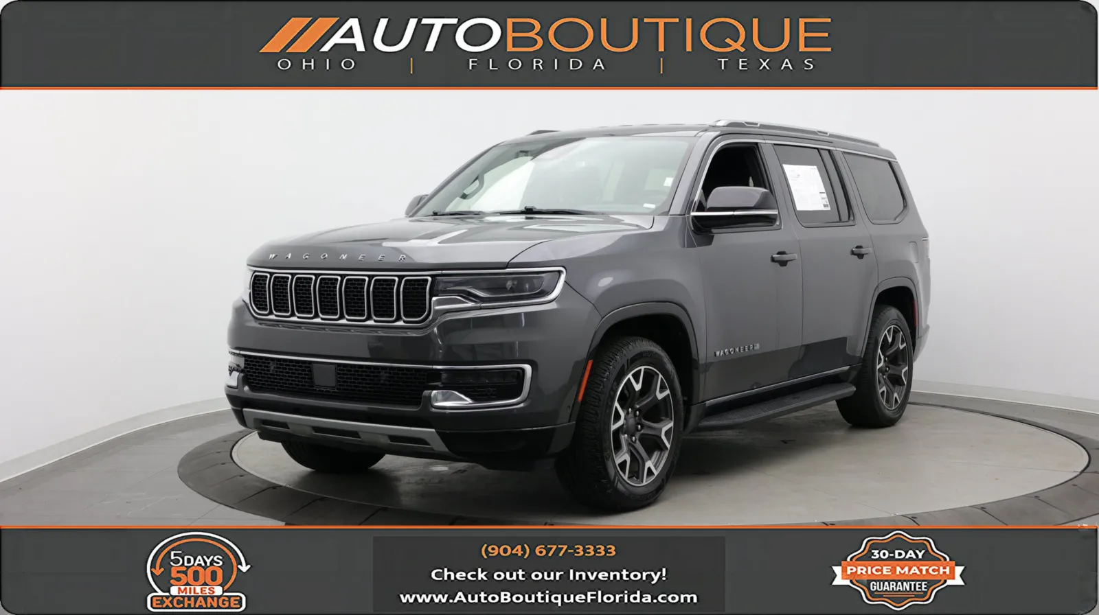 Gray 2023 Jeep Wagoneer Series III for sale in Jacksonville, FL