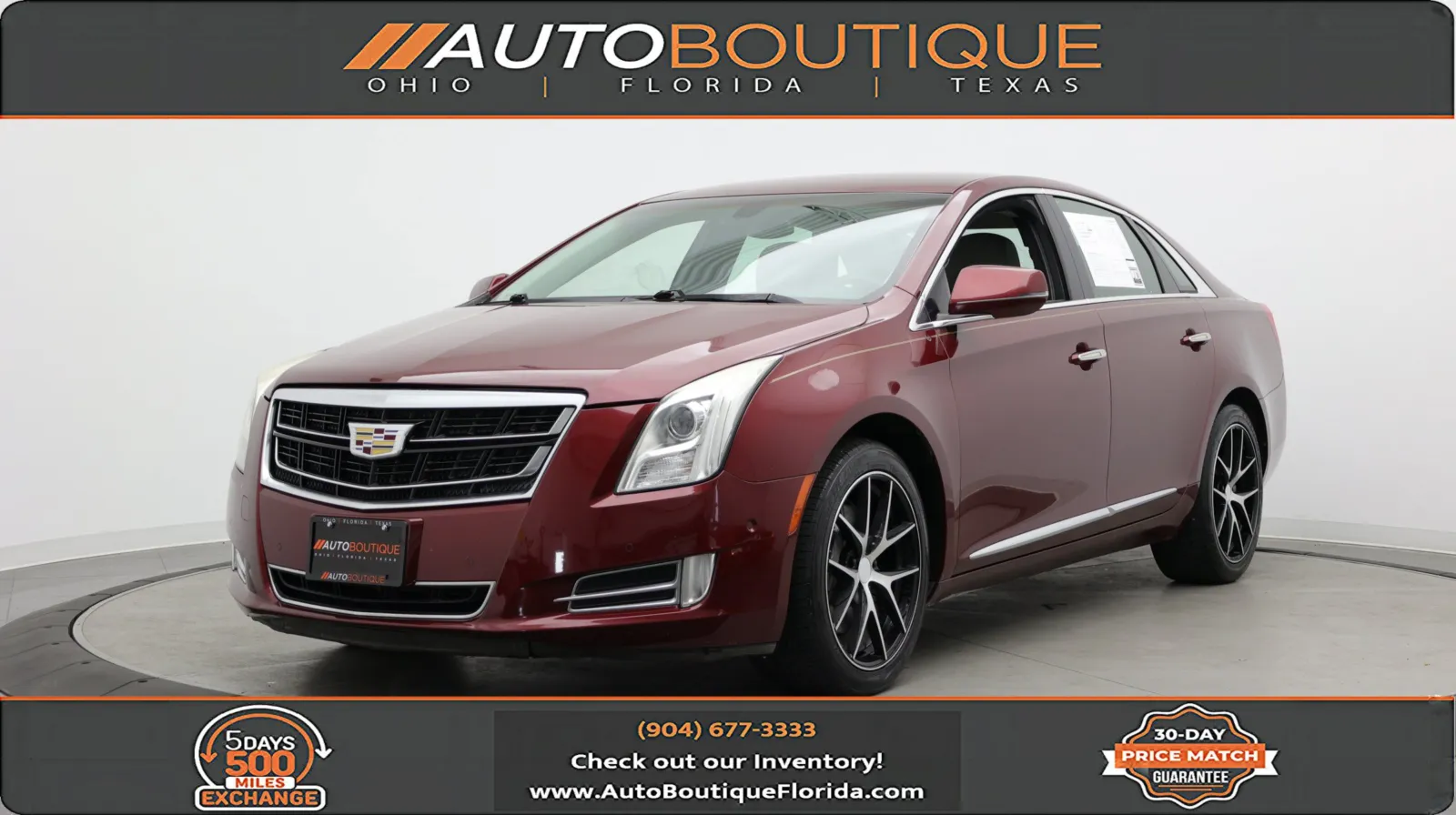 Red 2016 Cadillac XTS Luxury Collection for sale in Jacksonville, FL