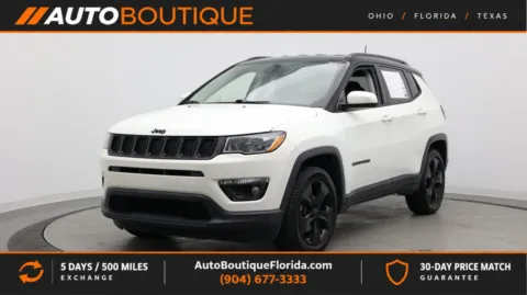 White 2020 Jeep Compass Altitude for sale in Jacksonville, FL