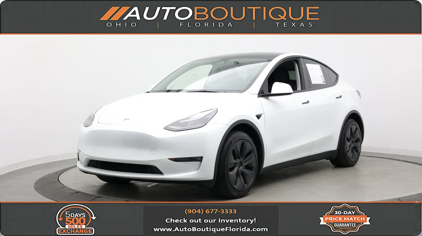 White 2025 Tesla Model Y Long Range for sale in Jacksonville, FL