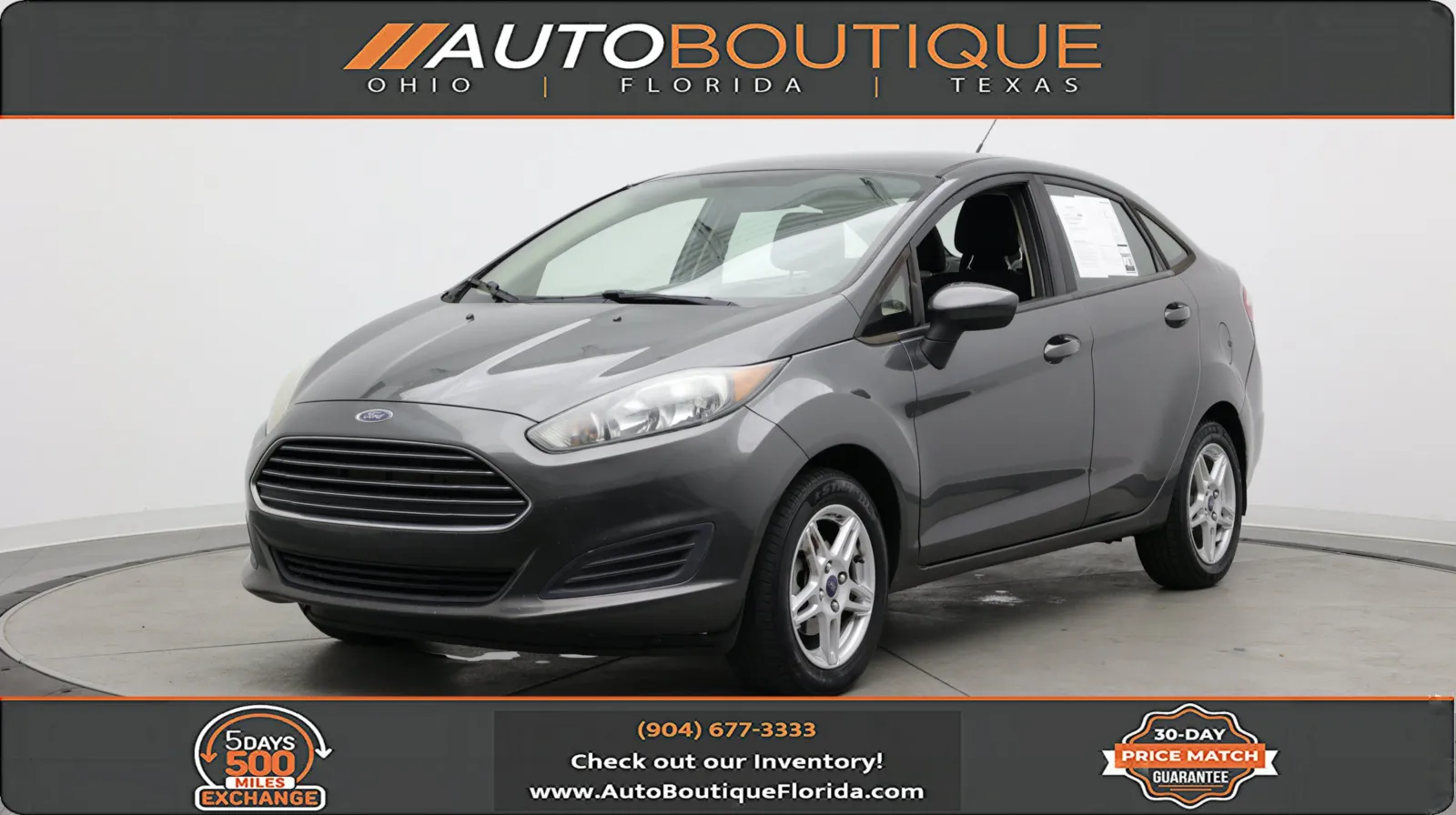 Gray 2018 Ford Fiesta SE for sale in Jacksonville, FL