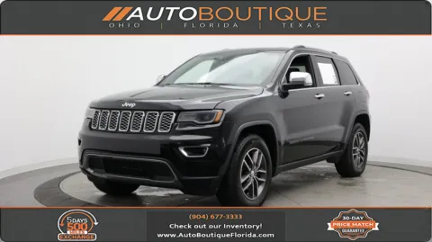 Black 2017 Jeep Grand Cherokee Limited for sale in Jacksonville, FL