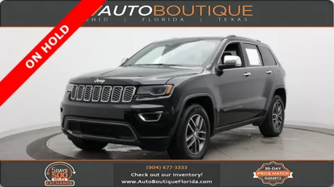 Black 2017 Jeep Grand Cherokee Limited for sale in Jacksonville, FL