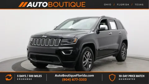 Black 2017 Jeep Grand Cherokee Limited for sale in Jacksonville, FL