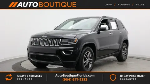 Black 2017 Jeep Grand Cherokee Limited for sale in Jacksonville, FL