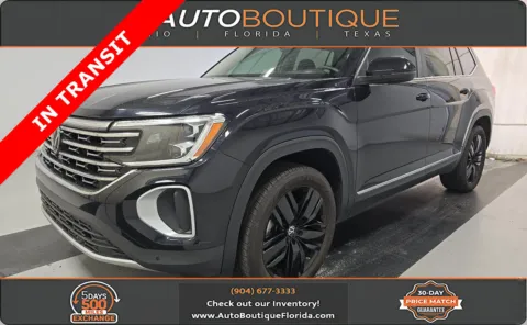 Black 2024 Volkswagen Atlas 2.0T SEL for sale in Jacksonville, FL