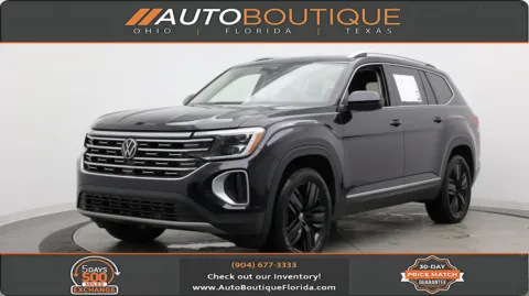 Black 2024 Volkswagen Atlas 2.0T SEL for sale in Jacksonville, FL
