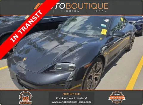 Black 2021 Porsche Taycan for sale in Jacksonville, FL
