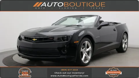 Black 2014 Chevrolet Camaro LT for sale in Jacksonville, FL