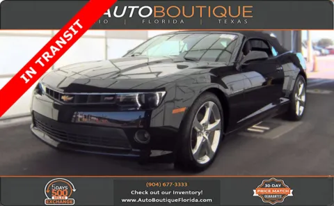 Black 2014 Chevrolet Camaro LT for sale in Jacksonville, FL