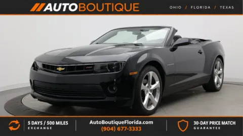Black 2014 Chevrolet Camaro LT for sale in Jacksonville, FL