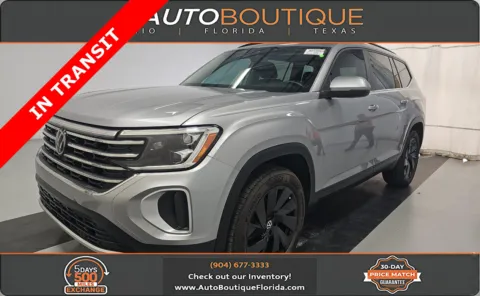 Silver 2024 Volkswagen Atlas 2.0T SE w/Technology for sale in Jacksonville, FL