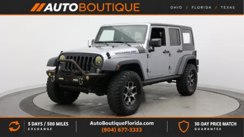 Silver 2016 Jeep Wrangler Unlimited Black Bear for sale in Jacksonville, FL