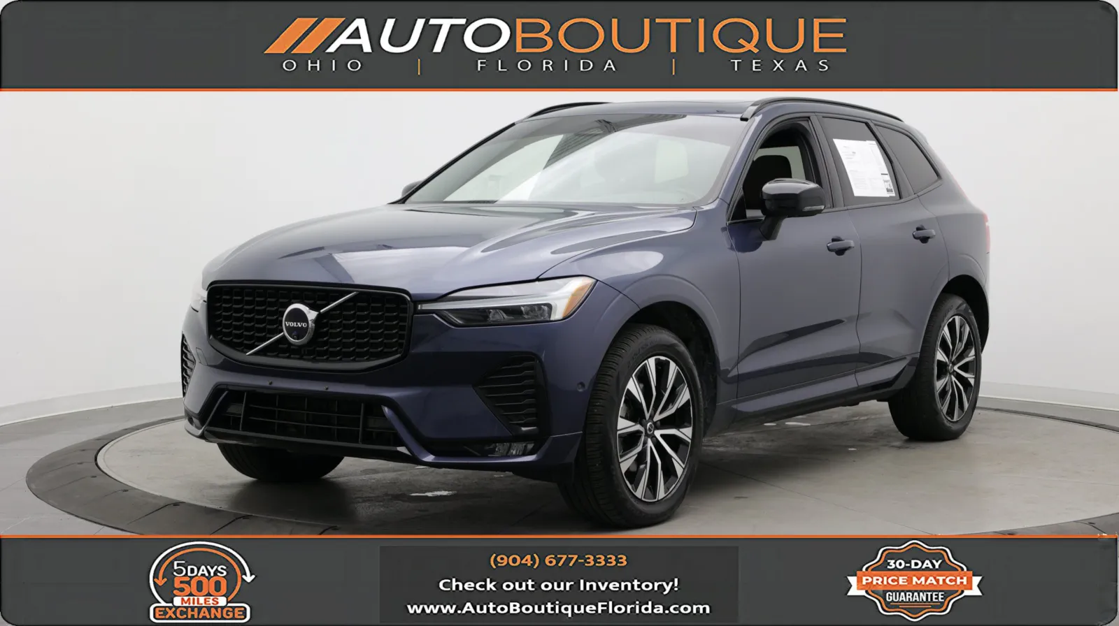 Blue 2024 Volvo XC60 Plus Dark Theme for sale in Jacksonville, FL