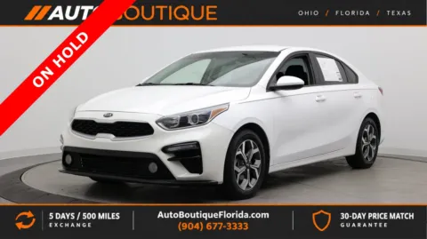 White 2021 Kia Forte LXS for sale in Jacksonville, FL