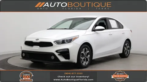 White 2021 Kia Forte LXS for sale in Jacksonville, FL