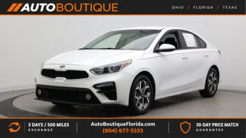 White 2021 Kia Forte LXS for sale in Jacksonville, FL