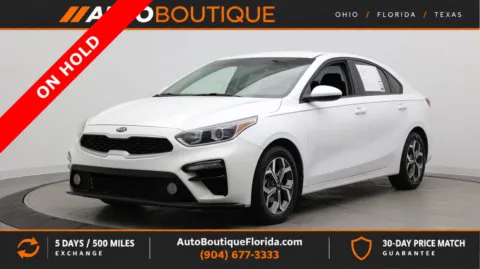 White 2021 Kia Forte LXS for sale in Jacksonville, FL