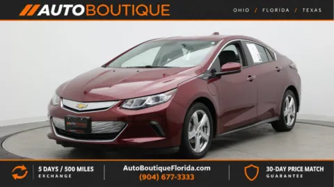 Red 2017 Chevrolet Volt LT for sale in Jacksonville, FL