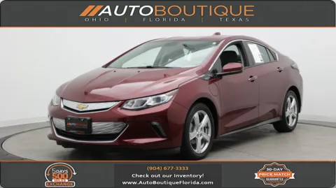 Red 2017 Chevrolet Volt LT for sale in Jacksonville, FL