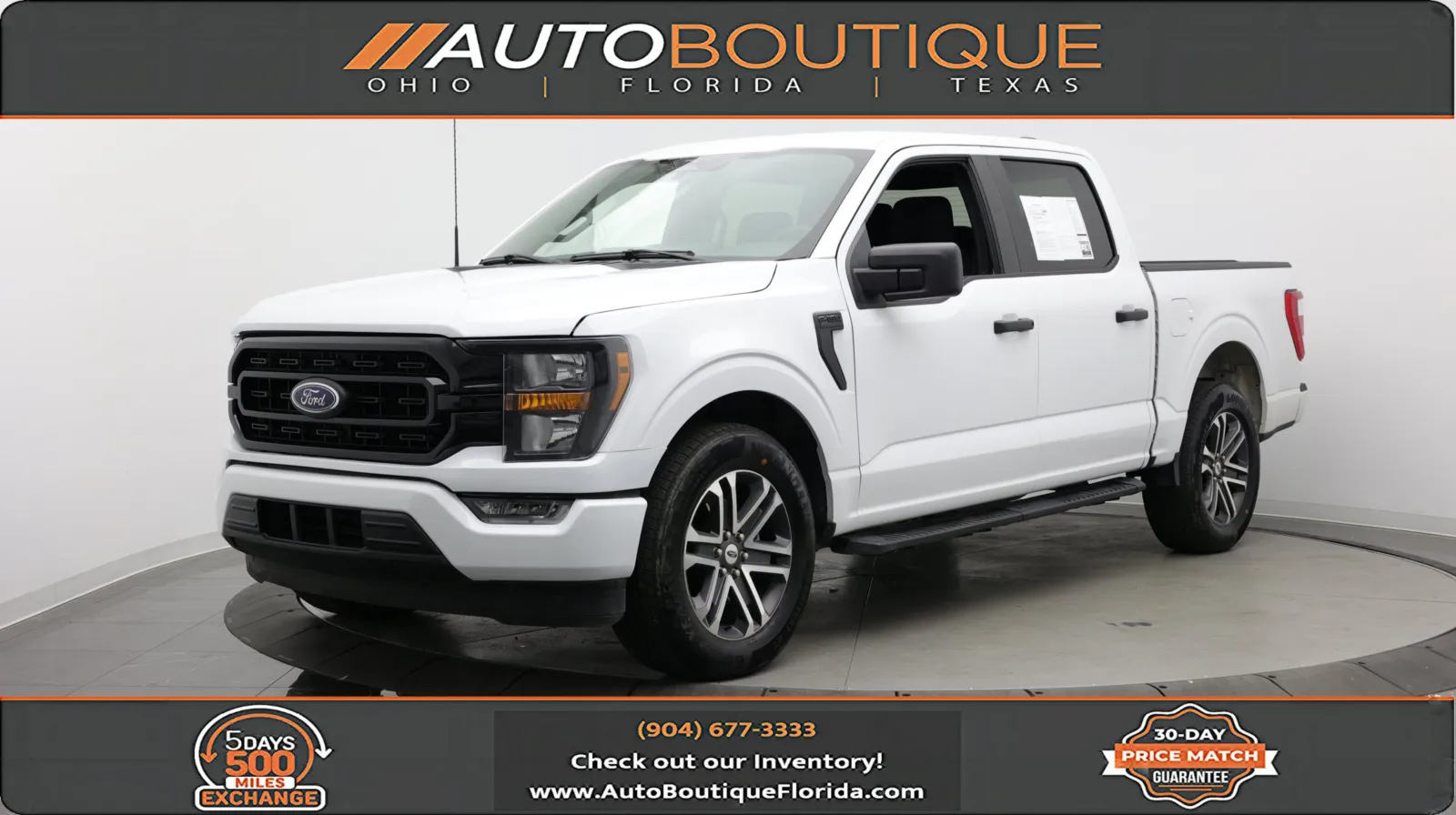 White 2023 Ford F-150 XL for sale in Jacksonville, FL