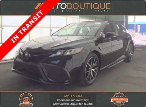 Black 2024 Toyota Camry SE for sale in Jacksonville, FL
