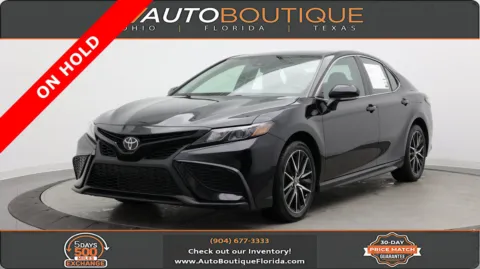 Black 2024 Toyota Camry SE for sale in Jacksonville, FL