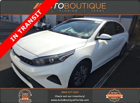 White 2024 Kia Forte LXS for sale in Jacksonville, FL