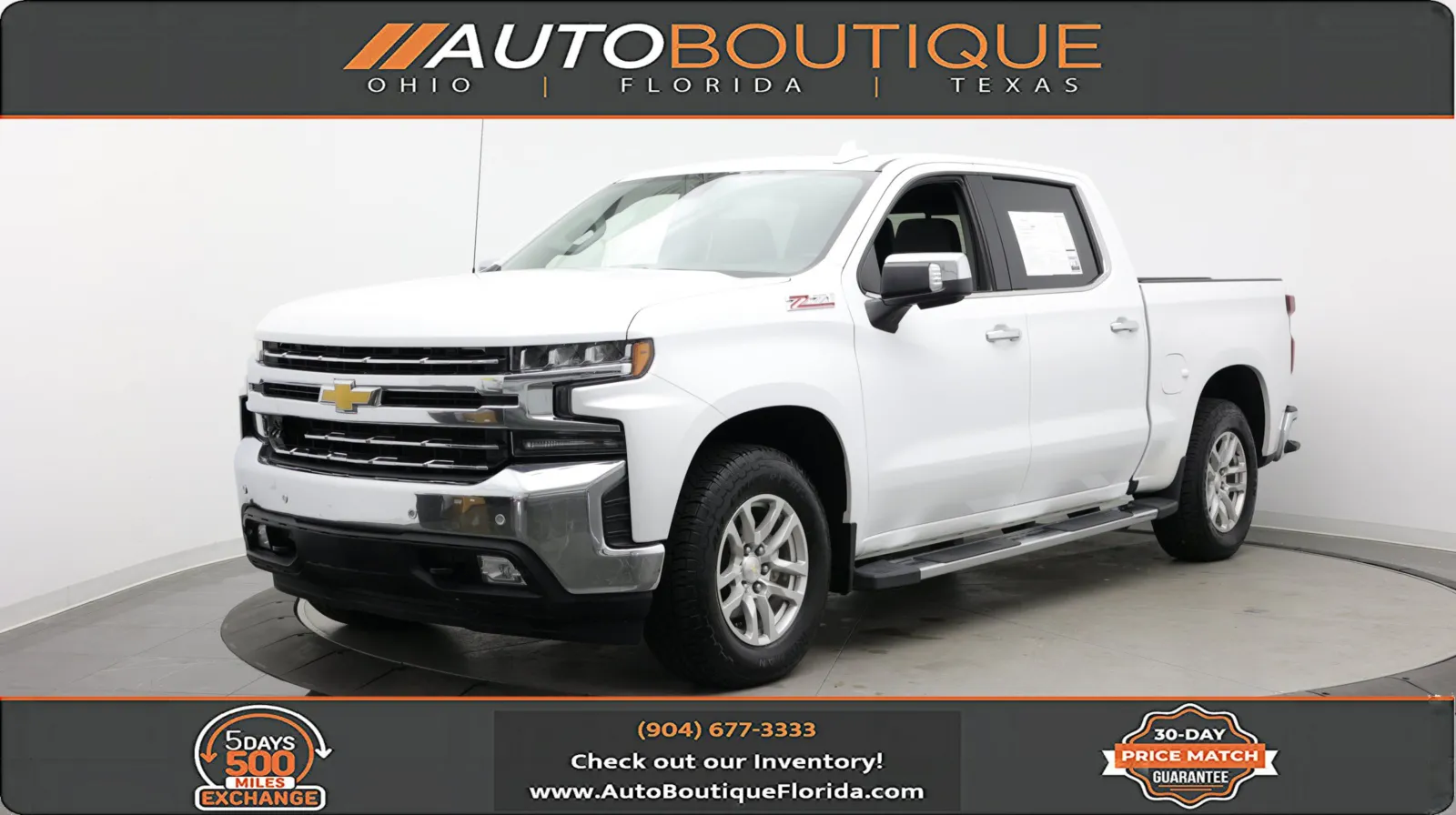 White 2022 Chevrolet Silverado 1500 LTD LTZ for sale in Jacksonville, FL