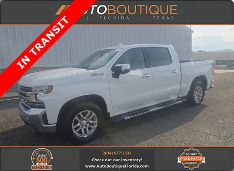 White 2022 Chevrolet Silverado 1500 LTD LTZ for sale in Jacksonville, FL