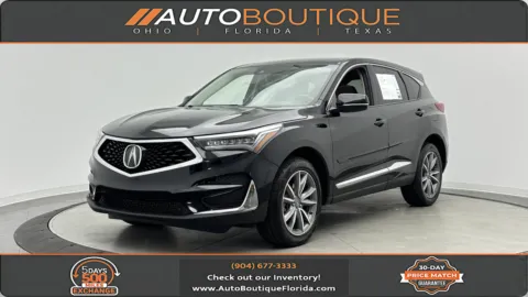Black 2021 Acura RDX w/Technology Package for sale in Jacksonville, FL