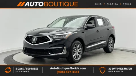 Black 2021 Acura RDX w/Technology Package for sale in Jacksonville, FL