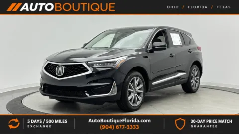 Black 2021 Acura RDX w/Technology Package for sale in Jacksonville, FL
