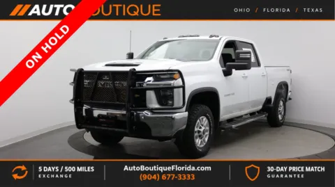 White 2022 Chevrolet Silverado 2500 HD LT for sale in Jacksonville, FL