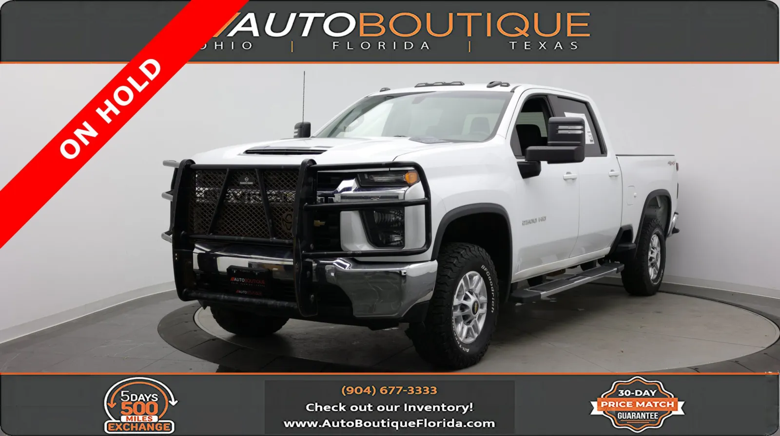 White 2022 Chevrolet Silverado 2500 HD LT for sale in Jacksonville, FL