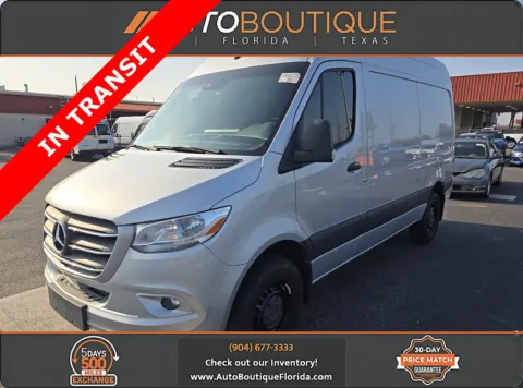Black 2023 Mercedes-Benz Sprinter Cargo Van 1500 for sale in Jacksonville, FL